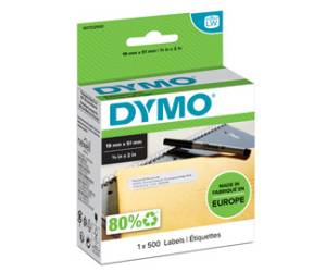Rotolo 500 etichette LW 113550 - 19 x 51 mm - multiuso rimovibile - bianco - Dymo - S0722550 - 5411313113557 - DMwebShop