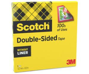 Nastro biadesivo 665 - permanente - senza liner - 12,7 mm x 32,9 mt - trasparente - Scotch - 7100170073 - 30021200726546 - DMwebShop