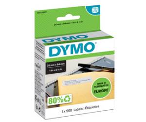 Rotolo 500 etichette LW 113520 - 25 x 54 mm - per indirizzi - bianco - Dymo - S0722520 - 5411313113526 - DMwebShop