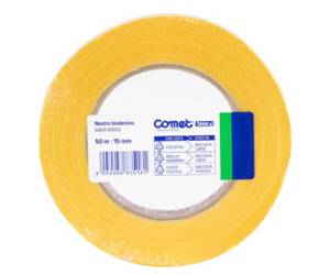 Nastro biadesivo - 15 mm x 50 mt - trasparente - Comet - 64621-00002-02 - 4042448835161 - DMwebShop