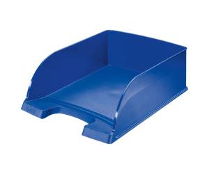 Vaschetta portacorrispondenza Plus Jumbo - 25,5 x 10,3 x 36 cm - blu - conf. 4 pezzi - Leitz - 52330035 - 4002432370894 - DMwebShop