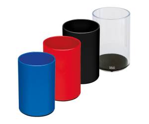 Portapenne a bicchiere Coral - 7,5 x 11 cm - colori assortiti - conf. 12 pezzi - Lebez - 328-ASS - 8007509085868 - DMwebShop