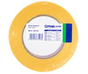 Nastro biadesivo - 25 mm x 50 mt - trasparente - Comet - 64621-00006-03 - 4042448835185 - DMwebShop