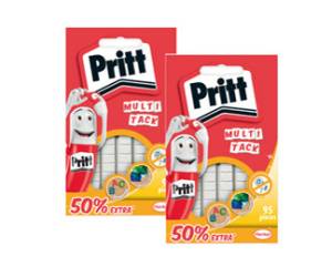 Gommini adesivi Multi-Tack - riutilizzabili - bianco - conf. 95 pezzi - Pritt - 2679462 - 4015000416481 - DMwebShop