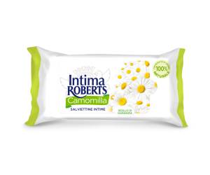 Salviette intime camomilla - conf. 12 pezzi - Neutro Roberts - 7004390 - 8002410033625 - DMwebShop