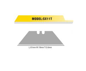 Lame trapezoidali di ricambio per cutter (SX 792 / SX 12 6) Artiglio - conf. 10 pezzi - Iternet - 4326 - 8028422543266 - DMwebShop