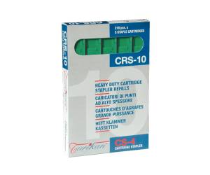 Caricatori CRS6 - 210 punti 10 mm - capacita' massima 55 fogli - verde - conf. 5 pezzi - Iternet - 0023 - 8028422300234 - DMwebShop