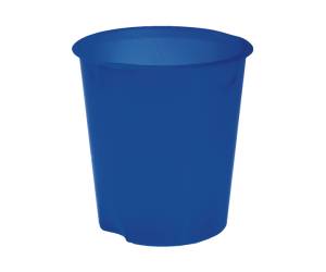 Cestino gettacarte E020 Modula altezza 32,5 cm diametro 31 cm 16,5 lt blu Fellowes E020BN - 6464