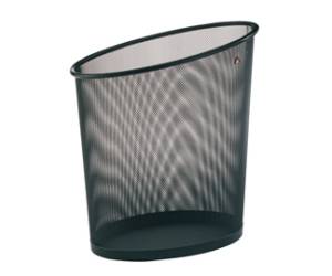 Cestino gettacarte Mesh 18 lt rete metallica nero - 6472