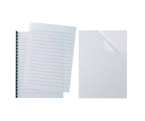 Copertine Video A4 R30 PVC 280 micron neutro trasparente scatola 100 pezzi - 5926