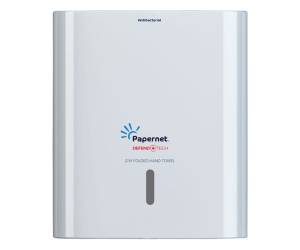 Distributore asciugamani piegati a Z W Hi Tech 29 x 10,8 x 33,6 cm bianco - 6691