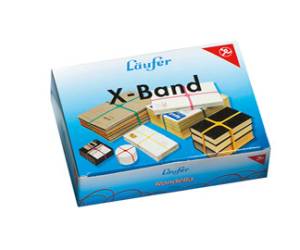 Elastici x Band diametro 10 x 15 x 1,1 cm 100 gr colori assortiti - 6011