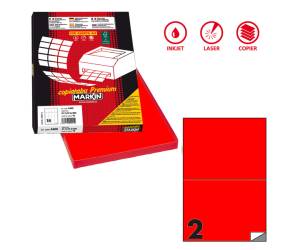 Etichette adesive C 509 in carta permanenti 210 x 148,5 mm 100 fogli - 7762