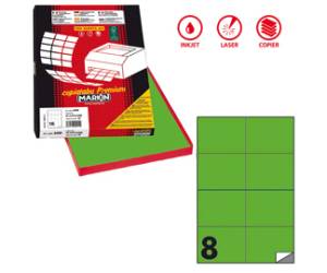 Etichette adesive C 512 in carta permanenti 105 x 74,25 mm 100 fogli - 7696