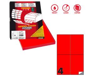 Etichette adesive C 519 in carta permanenti 105 x 148,5 mm 100 fogli - 7300