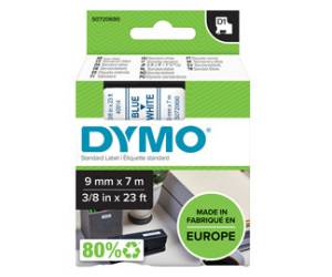 Nastro D1 standard 409140,9 mm x 7 mt PL blu bianco - 5843