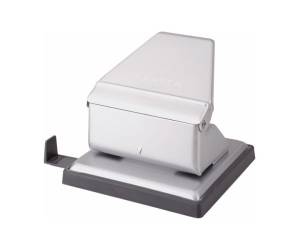 Perforatore 788 con guida in ABS max 15 fogli 2 fori passo 8 cm alluminio - 7451