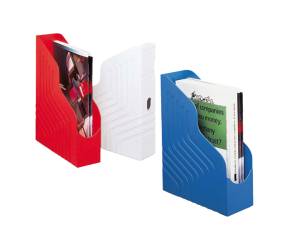 Portariviste Magazine Rack 25 x 32 cm dorso 8 cm nero - 5700