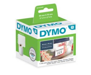 Rotolo 320 etichette LW 990150,54 x 70 mm carta multiuso bianco - 5837