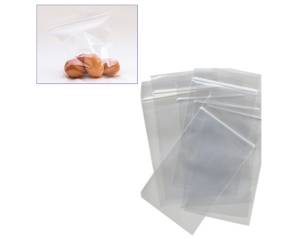 Sacchetti Zip 30 x 40 cm 45 micron PE trasparente - 16257