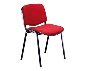 Seduta attesa Dado D5S senza braccioli ignifuga rosso - 5880