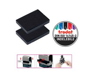 Tampone di ricambio 6,4929 nero - 12319