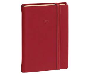 Agenda settimanale Ministro Prestige 2026,16 x 24 cm silk bordeaux - 2418