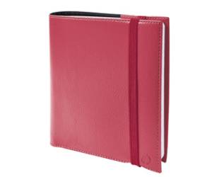 Agenda settimanale Time Life 2026,16 x 16 cm rosa iridescente - 2433