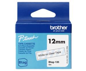 Nastro Bianco Trasparente 12 mm x 8mt - BTAG135,2523