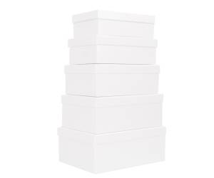 Set scatole regalo dimensioni assortite fantasia Pearl - 3041
