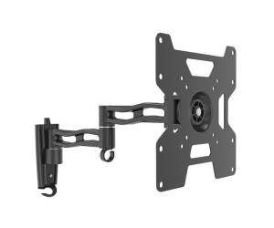 Supporto TV 17,42 da muro a tre snodi nero - 3133