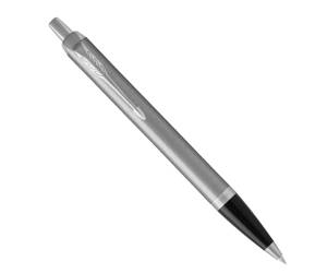 Gift Set IM Stainless Steel Edition CT sfera stilografica punta media acciaio Parker 2214458 - 1321 - 3