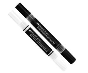 Marcatori Shake e Paint colori assoriti Faber Castell confezione 2 pz - 1367 - 1