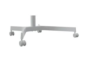 Scrivania Compatta pneumatica Sit Stand mobile 80 x 60 x 75 cm bianco - 1041 - 2