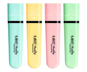 Evidenziatore Flat - punta a scalpello - tratto da 1,2mm-4,6 mm - colori assortiti pastel - astuccio 4 pezzi - 517953 - 3086123742772 - DMwebShop - 1