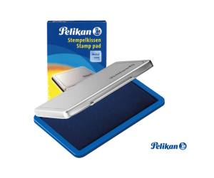 Cuscinetto per timbri - 5 x 7 cm - blu - Pelikan - 100436062 - 4012700331168 - DMwebShop - 1