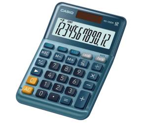 Calcolatrice da tavolo MS 120EM 12 cifre blu - 1241 - 1