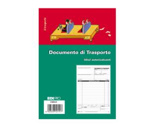 Blocco DDT - 50-50 fogli autoricalcanti - 23 x 15 cm - Edipro - E5214C - 8023328521417 - DMwebShop - 1