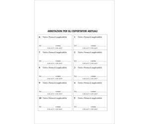 Blocco prelievo carburante - 23 x 14,8 cm - 50 fogli - Edipro - E5414 - DMwebShop - 2