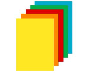 Carta Rismaluce Small - A4 - 200 gr - mix 5 colori - conf. 50 fogli - Favini - A69X504 - 8007057715125 - DMwebShop - 1
