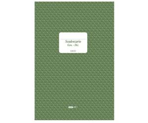 Scadenziario spiralato Gennaio Dicembre 24 x 17 cm 36,12 fogli - 416 - 1