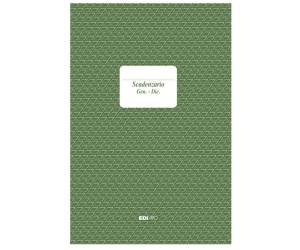 Scadenziario spiralato Gennaio Dicembre 21 x 29,7 cm 36 fogli - 1097 - 1