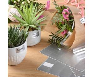 Etichette adesive ovali SL4 in carta permanenti 36 x 27 mm 100 fogli - 1903 - 1