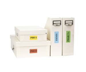 Etichette adesive LP4C in carta permanenti 105 x 72 mm 8 etichette per foglio - 1538 - 1