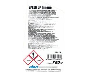 Detergente multiuso Speed Up Limone - trigger da 750 ml - Alca - ALC352 - 8032937572185 - DMwebShop - 1