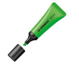 Evidenziatore Neon punta a scalpello tratto 2,5 mm astuccio 4 pezzi - 1670 - 3