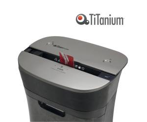 Distruggidocumenti - a frammenti - 19 lt - Titanium - TS512XN - 8025133102737 - DMwebShop - 2