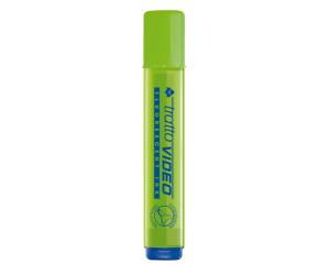 Evidenziatore Video - punta a scalpello - da 1 - 5 mm - lime - conf. 12 pezzi - Tratto - 830209 - 8000825007903 - DMwebShop - 1
