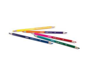 Matite colorate Minabella doppiocolore diametro mina 3,8 mm astuccio 12 pezzi Primo 5220DUO12 - 606 - 1