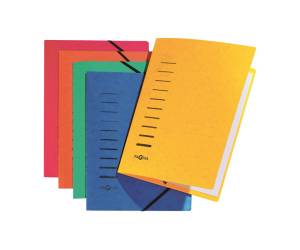 Cartella con elastico - in cartoncino - A4 - rosso - Pagna - 24001-01 - 4013951002081 - DMwebShop - 1